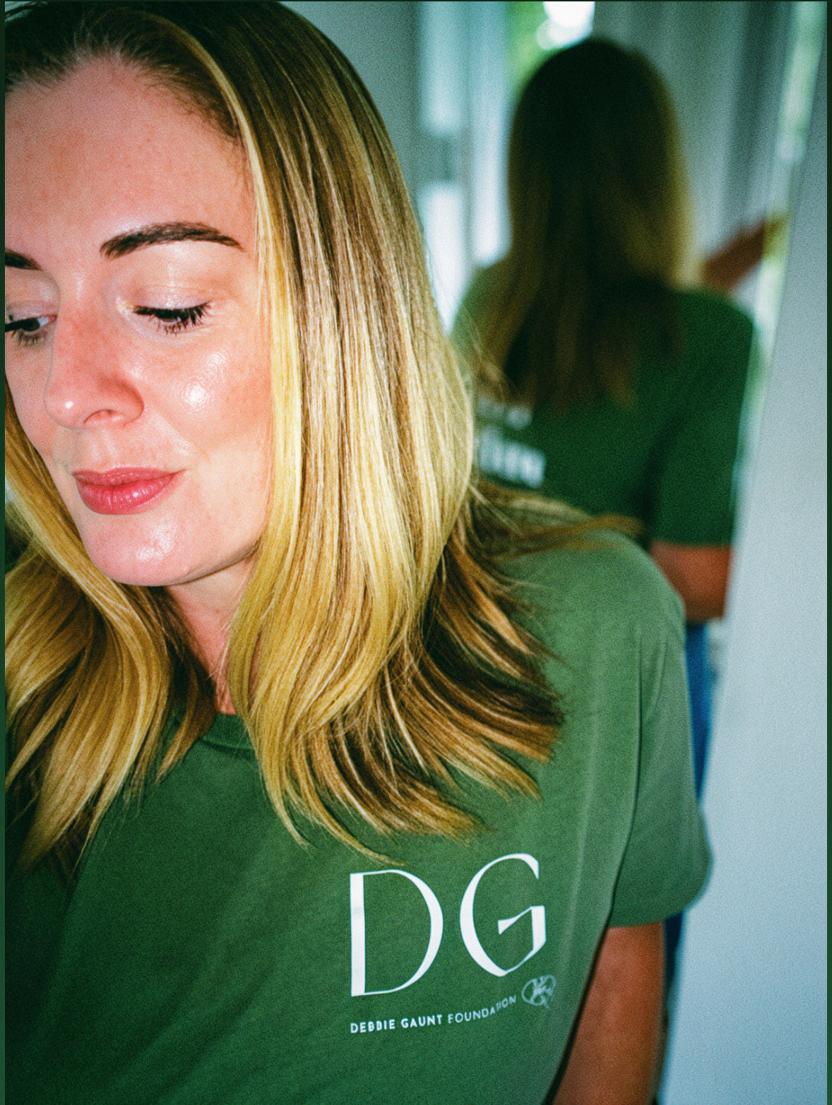 Sage DGF T-shirt front detail